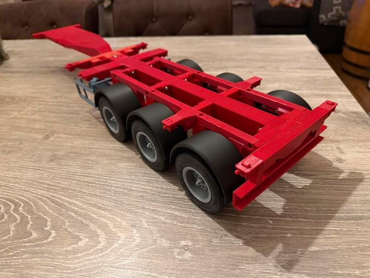 1/14 3D geprinte D-Tec container chassis voor Tamiya truck, Hobby en Vrije tijd, Modelbouw | Radiografisch | Auto's, Onderdeel