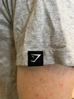 Gymshark grijs basic katoenen T-shirt, maat M, Maat 48/50 (M), Gymshark, Ophalen of Verzenden, Grijs
