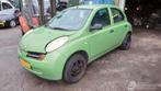 Nissan Micra 2003 1.2 16v CR12 Groen J13 onderdelen