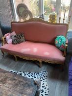 Roze kasteelbank, Antiek en Kunst, Antiek | Meubels | Stoelen en Banken, Ophalen of Verzenden