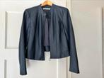 Steps imitatie leer jasje met rits donker blauwgrijs maat 40, Kleding | Dames, Maat 38/40 (M), Blauw, Ophalen of Verzenden, Steps