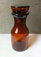 apothekerspot bruin glas, made in belgium, Antiek en Kunst, Ophalen of Verzenden