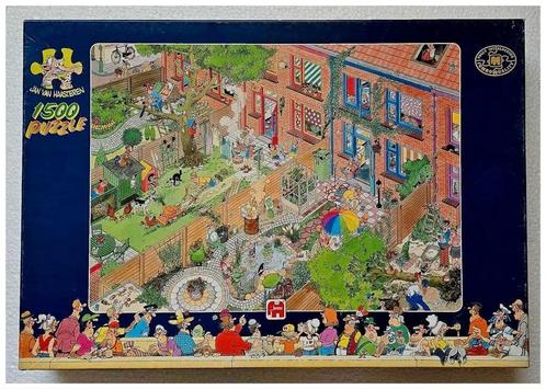 Jan van Haasteren - De Buren - (1500 stuks), Hobby en Vrije tijd, Denksport en Puzzels, Legpuzzel, 500 t/m 1500 stukjes, Ophalen of Verzenden