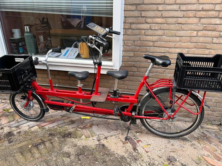 Onderwaterfiets / ouder kind tandem, Fietsen en Brommers, Fietsen | Tandems, Gebruikt, Minder dan 10 versnellingen, Minder dan 49 cm