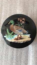 Deksel doosje zwart eend Villeroy & Boch black forest, Ophalen of Verzenden