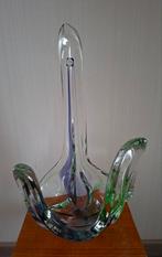 Vintage jaren 50 Max Verboeket XL schaal unica kristal unie, Antiek en Kunst, Antiek | Glas en Kristal, Ophalen of Verzenden