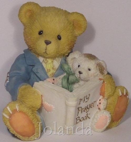 Cherished Teddies Christian, Verzamelen, Beren en Cherished Teddies, Zo goed als nieuw, Beeldje, Cherished Teddies, Ophalen of Verzenden