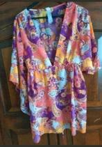 Vintage tuniekje/blouse van Bodique by Hunkemöller 42, Kleding | Dames, Blouses en Tunieken, Oranje, Maat 42/44 (L), Zo goed als nieuw