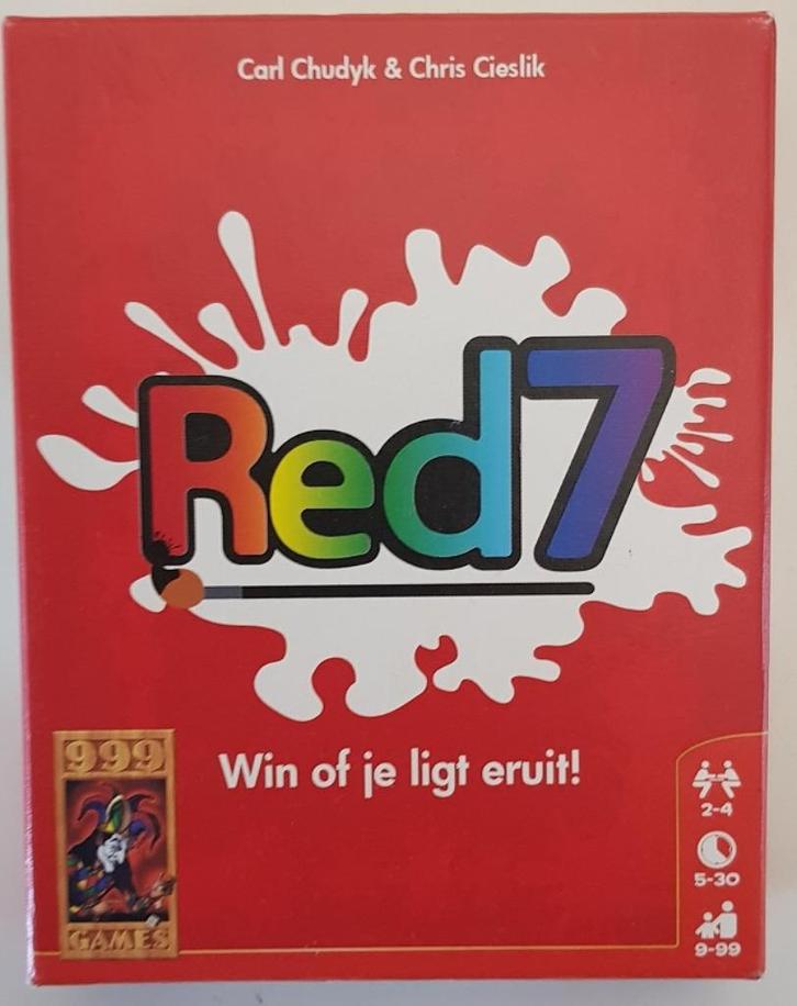 Red 7, Hobby en Vrije tijd, Gezelschapsspellen | Kaartspellen, Zo goed als nieuw, Een of twee spelers, Drie of vier spelers, Ophalen of Verzenden