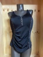 Elomi badpak maat 50 model wild thing, Kleding | Dames, Verzenden, Nieuw, Zwart, Badpak