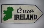Handgeschilderd Iers tekstbord/pijl/verkeersbord/Ierland, Nieuw, Ophalen of Verzenden