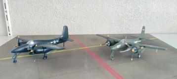 Grumman F7f-3  Tigercat Schaal 1/48 2 stuks beschikbaar voor biedingen