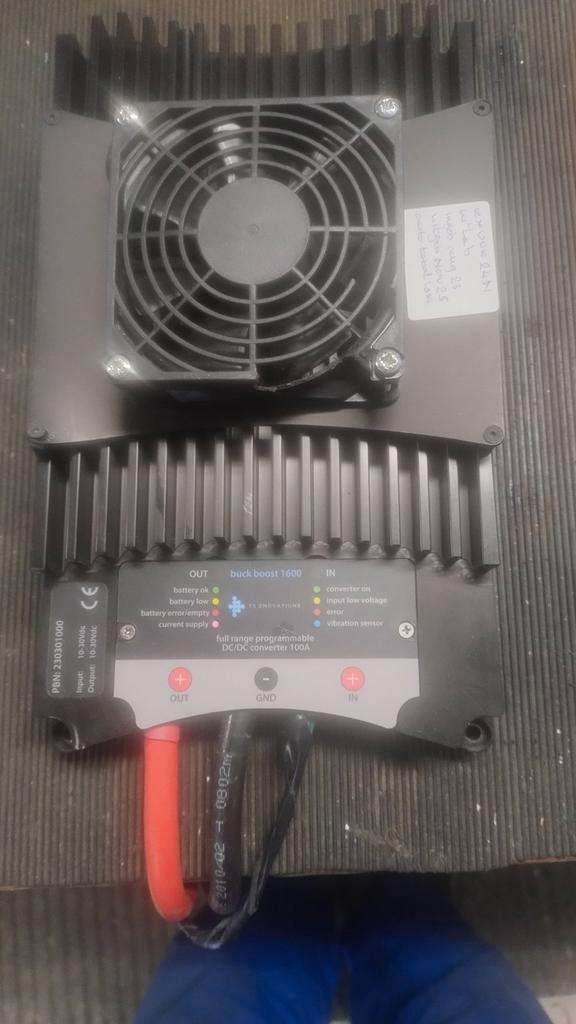 TS 1600 DC/DC Converter - Top Systems, Caravans en Kamperen, Camper-accessoires, Gebruikt, Ophalen of Verzenden