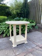 Oud salontafeltje grootmoeders tijd, Ophalen, Gebruikt, 50 tot 100 cm, 50 tot 75 cm