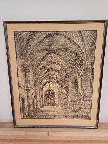Tekening van Joseph van de Wall Perne beschikbaar voor biedingen