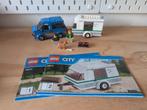 Lego City vakantie camper met auto, Ophalen of Verzenden, Zo goed als nieuw