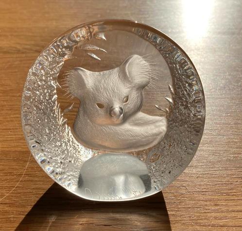 Kristallen handgemaakte sculptuur, koala, van Mats Jonasson., Huis en Inrichting, Overige Huis en Inrichting, Zo goed als nieuw