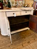 2 delige antieke keukenkast, of als commode, landelijk wonen, Ophalen of Verzenden