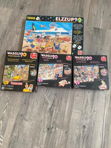 Wasgij puzzels 500st. beschikbaar voor biedingen