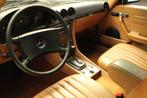 Mercedes-Benz SL-Klasse 380 SL HARDTOP-LEDER BEIGE-AIRCO, Auto's, Oldtimers, Achterwielaandrijving, Beige, Cabriolet, Zwart