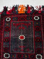 Beloutch Afghaans Gebedskleed Wol - 74x90cm, Zo goed als nieuw, Rechthoekig, Rood, 50 tot 100 cm