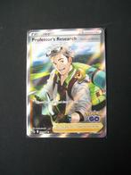 4098: Nieuwe Pokemon GO kaart PROFFESOR'S RESEARCH (078/078), Verzenden, Nieuw, Losse kaart, Foil