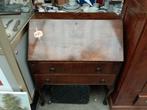 Antieke secretaire notenfineer, Huis en Inrichting, Kasten | Secretaires, F, Gebruikt, M, K