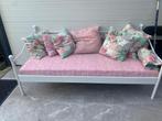 Metalen meisjes bed, Ophalen of Verzenden, Eenpersoons, Metaal, Wit