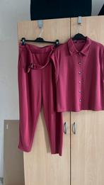 Broek en blouse, Ophalen of Verzenden, Zo goed als nieuw, Maat 38/40 (M), Rood