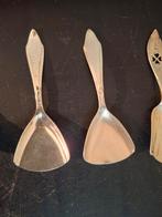 Vintage verzilverde  Suikerlepeltjes - Set, Ophalen of Verzenden