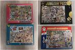 4 puzzels - 1000 stukjes, Ophalen of Verzenden, 500 t/m 1500 stukjes, Gebruikt, Legpuzzel
