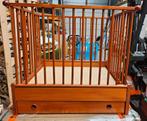 Vintage babybox box teak met lade, Kinderen en Baby's, Boxen, Ophalen, Gebruikt