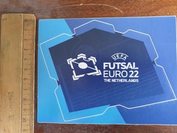 Futsall Euro 2022 stickers beschikbaar voor biedingen