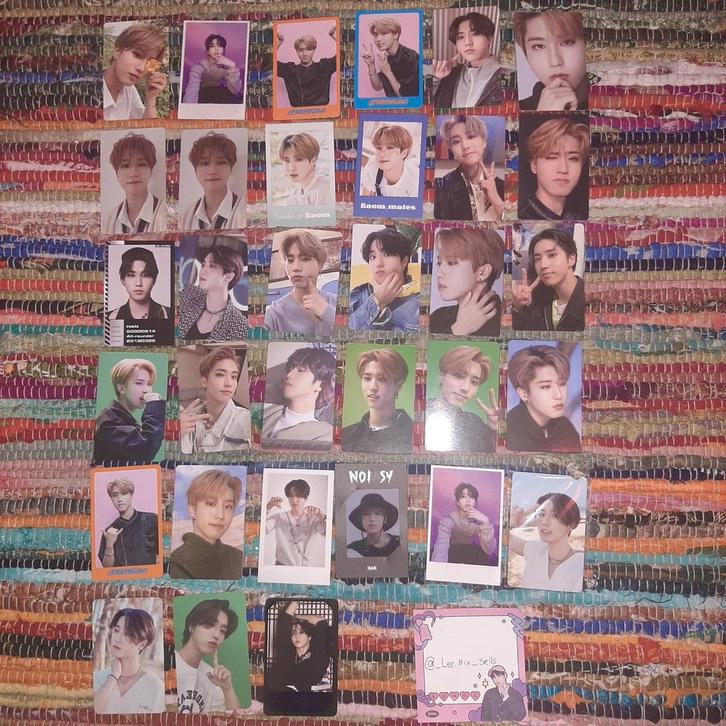 Stray kids jisung / han photocards set voor €150 ( kpop ), Cd's en Dvd's, Cd's | Wereldmuziek, Zo goed als nieuw, Aziatisch, Ophalen of Verzenden