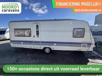 Hobby 560 UFE VOORTENT + FRANSBED + EXTRA BREED + VOORTENT beschikbaar voor biedingen