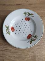 Fruit test met onderbord Petrus Regout, Ophalen of Verzenden