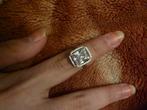 Elegante Ring met Strass - Nieuw!, Overige materialen, Nieuw, Ophalen of Verzenden, Dame