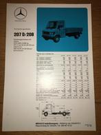 Partij Mercedes 207 208 307 Vario Sprinter brochures/folders, Ophalen of Verzenden, Zo goed als nieuw, Mercedes