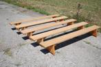 Gymbanken vintage houten banken, Ophalen, Gymbank, Gebruikt, Overige maten