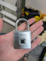 Hangslot abus met vingerafdruk, Ophalen of Verzenden