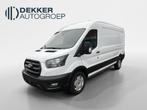 Ford Transit 350 2.0 TDCI L3H2 Trend BPM vrij Ford Transit 3, Auto's, Bestelauto's, Stof, Euro 6, 4 cilinders, 129 pk