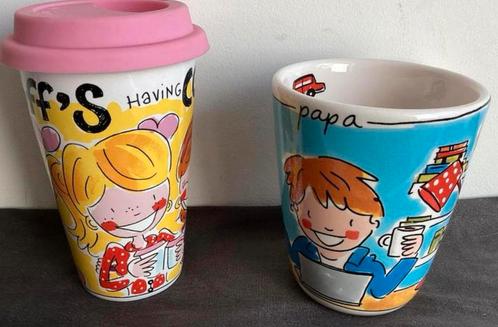 Amsterdam Blond beker BFF’s, Huis en Inrichting, Keuken | Servies, Zo goed als nieuw, Kop(pen) en/of Schotel(s), Blond Amsterdam