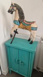 Antiek Houten Paard Decoratie, Ophalen, Gebruikt, Overige materialen, Overige typen