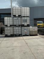 1000 liter vat, ibc tank met aftap kraan, Tuin en Terras, Regentonnen, 150 liter of meer, Verzenden, Zo goed als nieuw, Kunststof