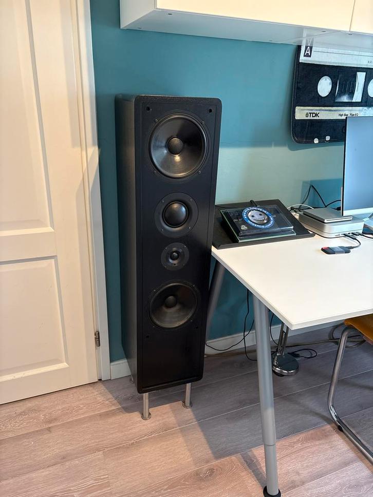 IQ 4180 AT Luidspreker - Krachtig Geluid!, Audio, Tv en Foto, Luidsprekers, Gebruikt, Front, Rear of Stereo speakers, 120 watt of meer