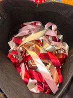 Tas vol linten als decoratie bij bruiloft gebruikt, Diversen, Vlaggen en Wimpels, Ophalen of Verzenden, Zo goed als nieuw