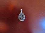 Fijne Zilveren Hanger Levensboom, Verzenden, Zo goed als nieuw, Zilver, Zilver