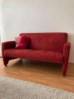 Mooie Rode Bank - tweezits, Ophalen, 150 tot 200 cm, Tweepersoons, 75 tot 100 cm