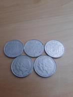 1 gulden munt met dubbelportret Juliana en Beatrix, Postzegels en Munten, Munten | Nederland, Ophalen, Koningin Juliana, 1 gulden