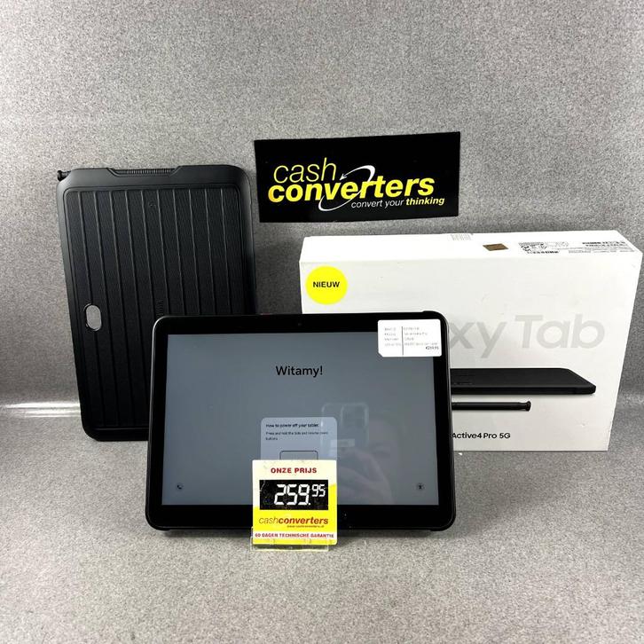 Samsung Tab active 4 pro | 128GB | nieuw | doos | 396337, Computers en Software, Android Tablets, Nieuw, Wi-Fi, 10 inch, 128 GB